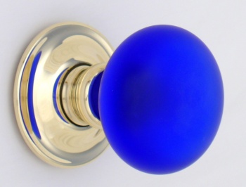 Frosted Smooth Glass Door Knobs